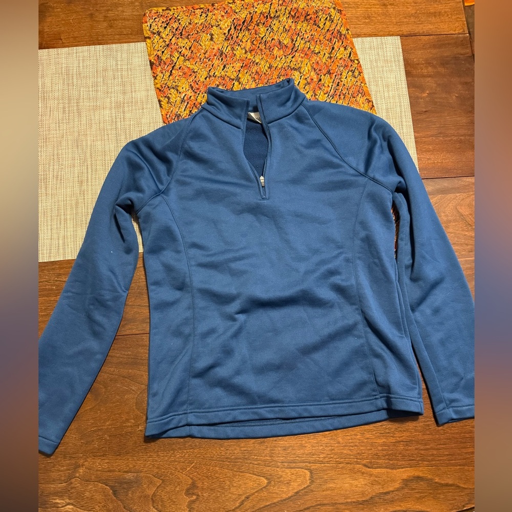 Ashworth Men's Navy Zip-Up Sweater